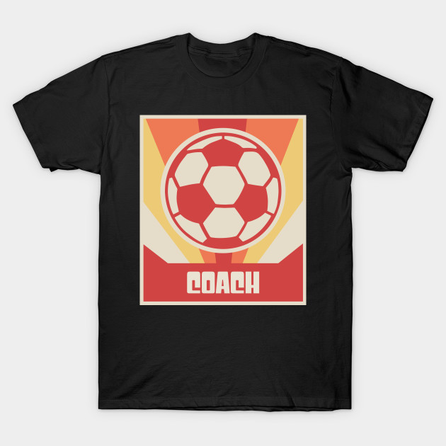 COACH - Vintage Style Soccer Coach Poster